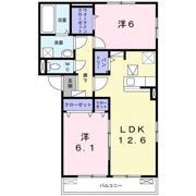 GK榊差Ⅰの間取り画像