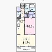 ボナミ Aの間取り画像