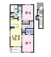 プリートAの間取り画像
