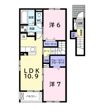 プリートAの間取り画像