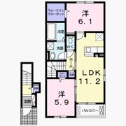 フォルトゥーナ Bの間取り画像