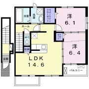 ジェルメ 小田原の間取り画像