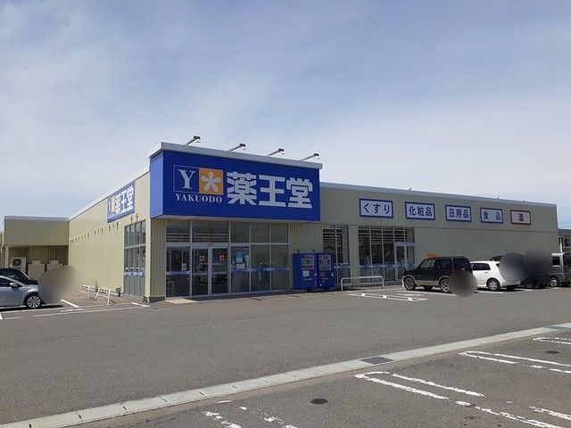 近くの薬王堂 新庄鳥越店まで850m(徒歩11分)