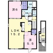 シンフォニー Ⅱの間取り画像