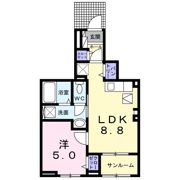 アネモスヒルズ天理Ⅰの間取り画像