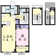 アネモスヒルズ天理Ⅰの間取り画像