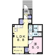 アネモスヒルズ天理Ⅱの間取り画像