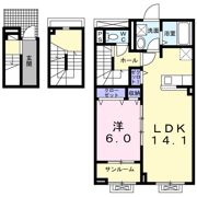 アネモスヒルズ天理Ⅱの間取り画像