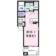 ディアコート栗栖野の間取り画像