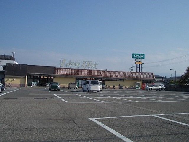 近くのリオンドール高田店まで1,100m（徒歩14分）