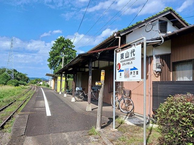 近くの東山代駅まで1,100m（徒歩14分）