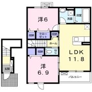 パレス KAZUの間取り画像