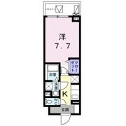 ウエスト シックスの間取り画像