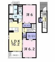 グランド Ⅱの間取り画像