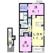 イースト フィールドⅠの間取り画像