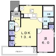フルールの間取り画像