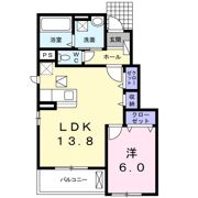 フルールの間取り画像