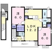 フルールの間取り画像