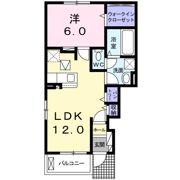 ホルツ タウン Aの間取り画像