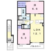 ヴィオラ Ⅰの間取り画像