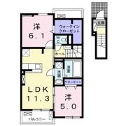 グランディオーソの間取り画像