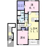 メゾン一刻の間取り画像