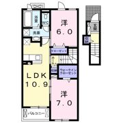 レーヴ Ⅷの間取り画像