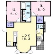 グレイスヴィラコトニⅢの間取り画像