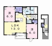 メルヴェーユの間取り画像