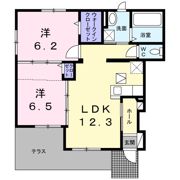 カーサココアヴェニューⅡの間取り画像