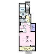 ガーラ Bの間取り画像