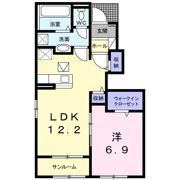 コンフォール メゾン 伊賀の間取り画像