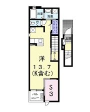 エミネンス アムールCの間取り画像