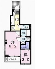イリーデⅡの間取り画像