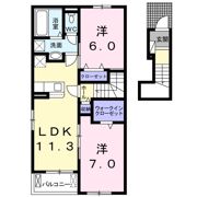 リヴァーサ・Kの間取り画像