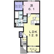 アクアⅡの間取り画像