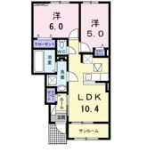 カメリアⅡの間取り画像