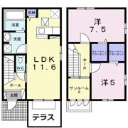 さくら Ⅶの間取り画像