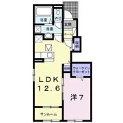 ラフィーネBの間取り画像
