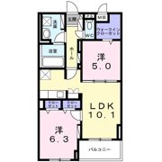 ヴァンティアンⅡ日吉の間取り画像