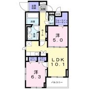 ヴァンティアンⅡ日吉の間取り画像