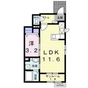 サンパティークReoの間取り画像