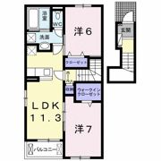 プラシードCの間取り画像