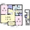 シエル エトワールⅠの間取り画像