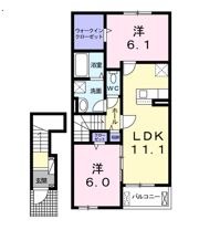 スペリオール如水の間取り画像