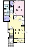 エクセレンテ 名東の間取り画像
