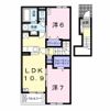 くおっ館 Bの間取り画像