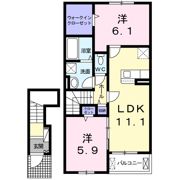 カトルセゾンNの間取り画像