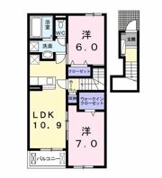 グレイスⅢの間取り画像