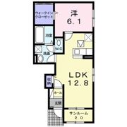 メゾンホープ 甲南Ⅰの間取り画像
